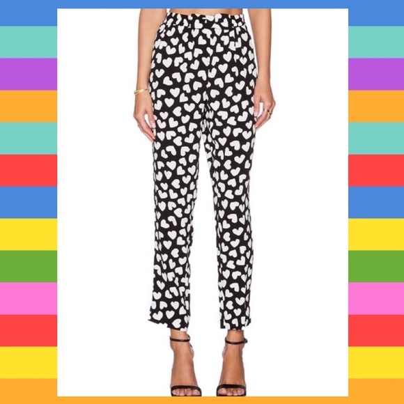 🎉HPx4🎉 kate spade dancing hearts Ria pants.